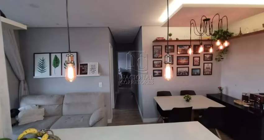 Apartamento à venda, 2 quartos, 1 suíte, 1 vaga, vila homero thon - santo andré/sp