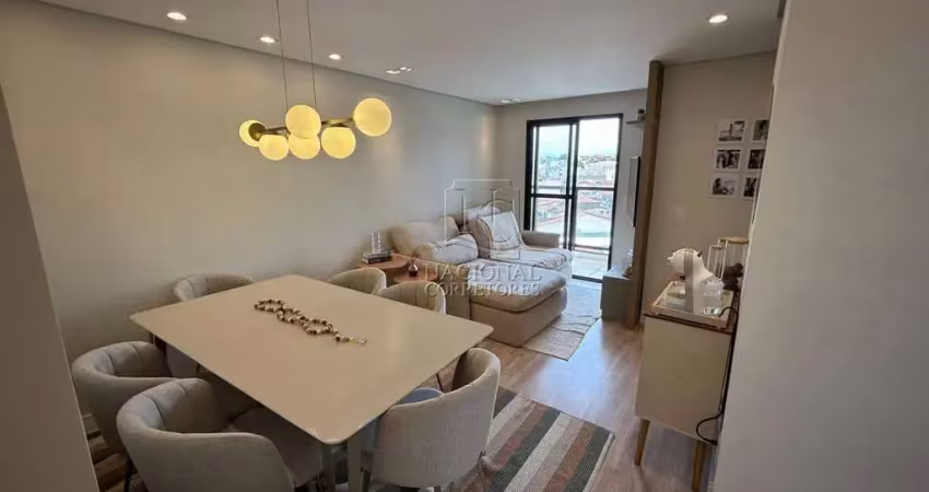 Apartamento à venda, 2 quartos, 1 suíte, 1 vaga, vila curuçá - santo andré/sp