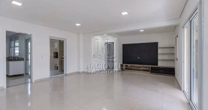 Apartamento a venda com 161m² - 3 quartos, sendo 3 suítes, e 5 banheiros - Vila Bastos - Santo André - SP