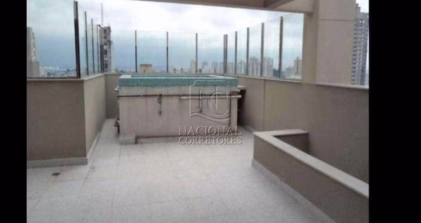 Cobertura à venda, 4 quartos, 3 suítes, 6 vagas, Campestre - Santo André/SP