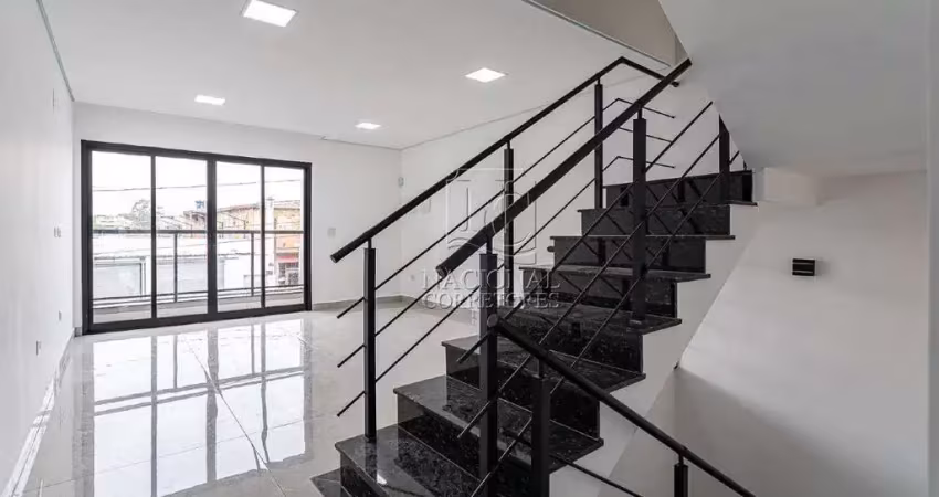 Sobrado novo com 3 dormitórios sendo 1 suíte para venda , 227 m² vila lucinda - santo andré/sp