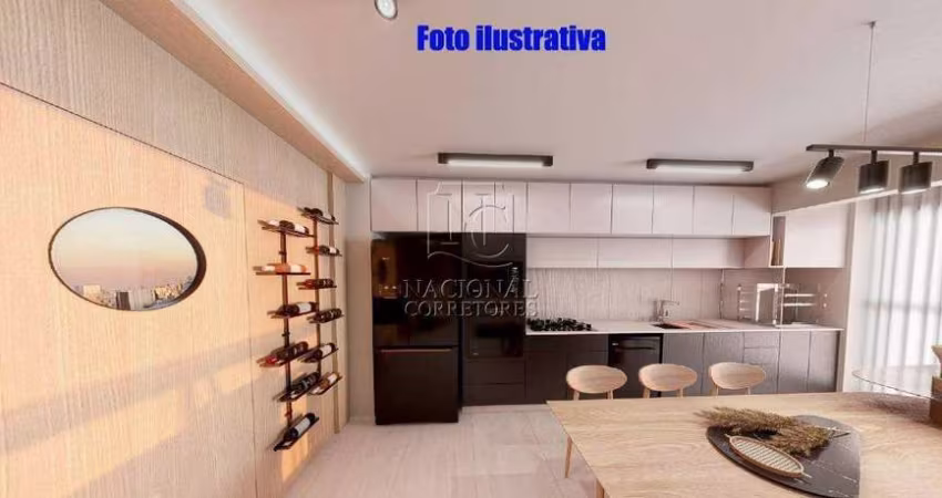 Apartamento à venda, 3 quartos, 1 suíte, 2 vagas, Campestre - Santo André/SP