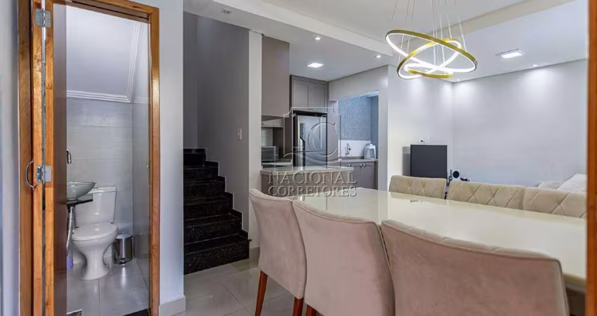 Lindo sobrado à venda na Vila Curuçá com cobertura gourmet e 2 suítes
