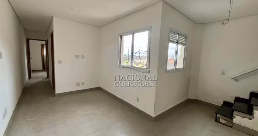 Cobertura sem condomínio à venda, 2 quartos, 1 suíte, 1 vaga, vila camilópolis - santo andré/sp