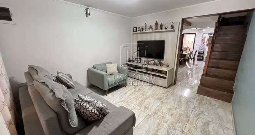 Sobrado à venda, 2 quartos, 1 vaga, vila são pedro - santo andré/sp