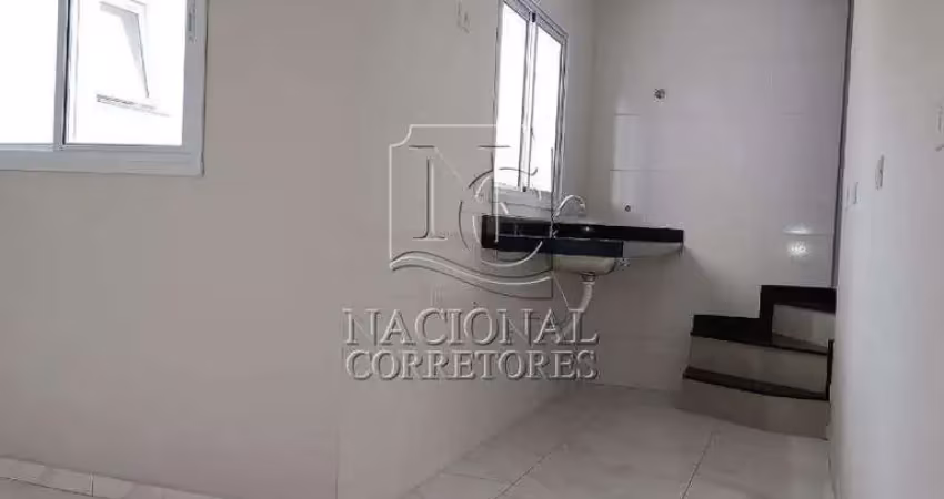 Cobertura à venda, 2 quartos, 1 suíte, vila scarpelli - santo andré/sp