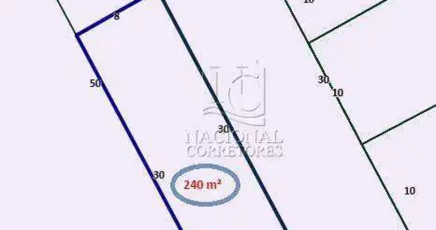 Terreno plano de 240m² à venda no santa maria – excelente localização! apenas venda