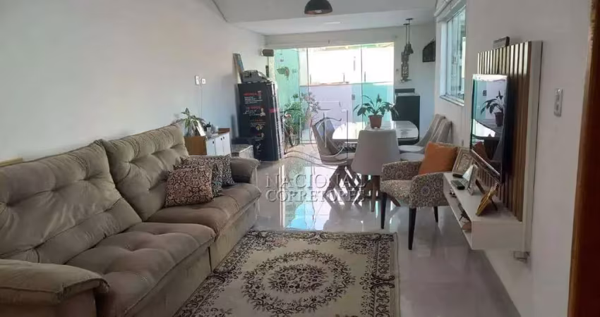 Cobertura sem condomínio 130m² à venda - bairro campestre - santo andré/sp.