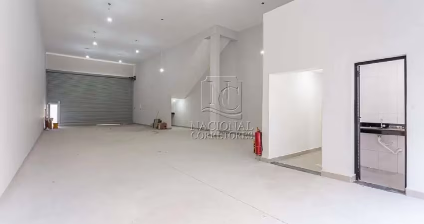 Salão comercial térreo para locação no parque capuava