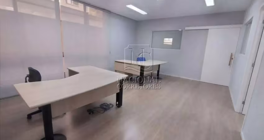 Sala comercial para aluguel, 2 vagas, vila bastos - santo andré/sp