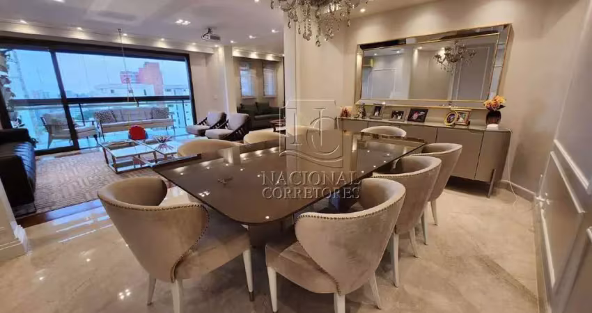 Apartamento à venda, 4 quartos, 2 suítes, 5 vagas, vila bastos - santo andré/sp