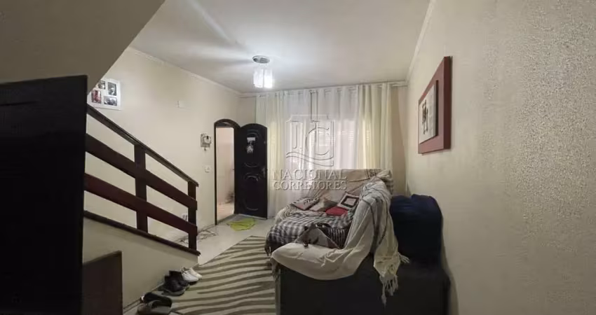 Sobrado à venda, 3 quartos, 1 suíte, 2 vagas, parque erasmo assunção - santo andré/sp