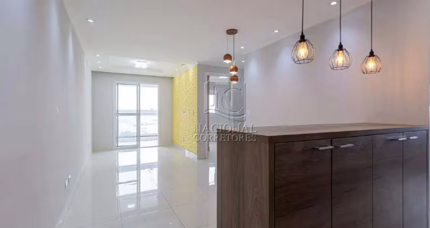 Apartamento à venda, 2 quartos, 1 suíte, 2 vagas, paraíso - santo andré/sp