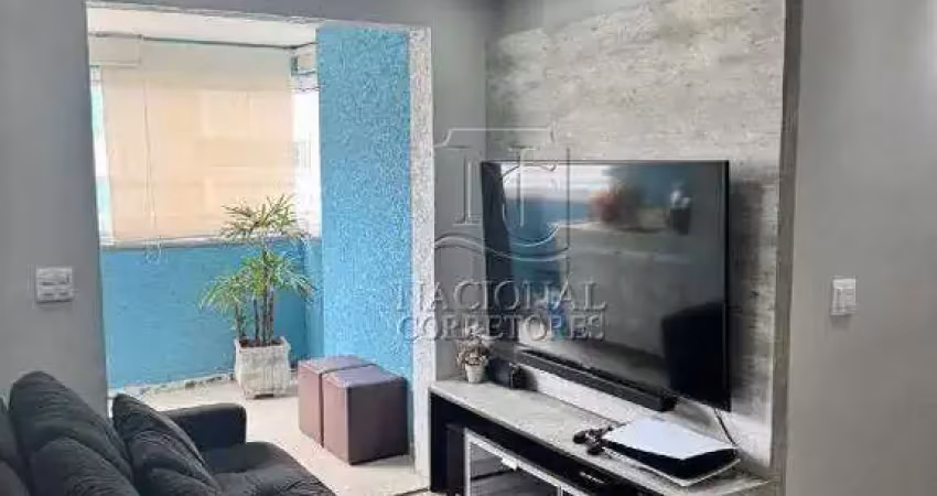 Apartamento à venda, 2 quartos, 1 suíte, 2 vagas, vila valparaíso - santo andré/sp
