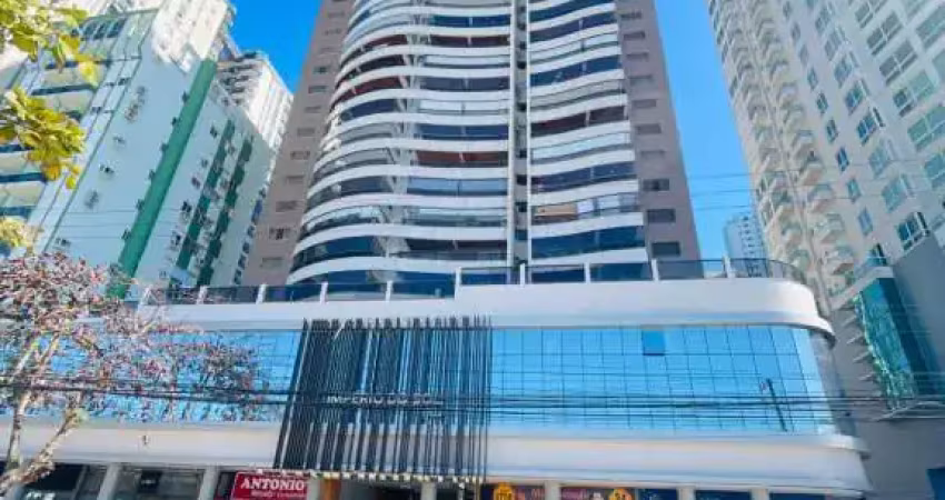 Apartamento frente mar no edifício império do sol- bc