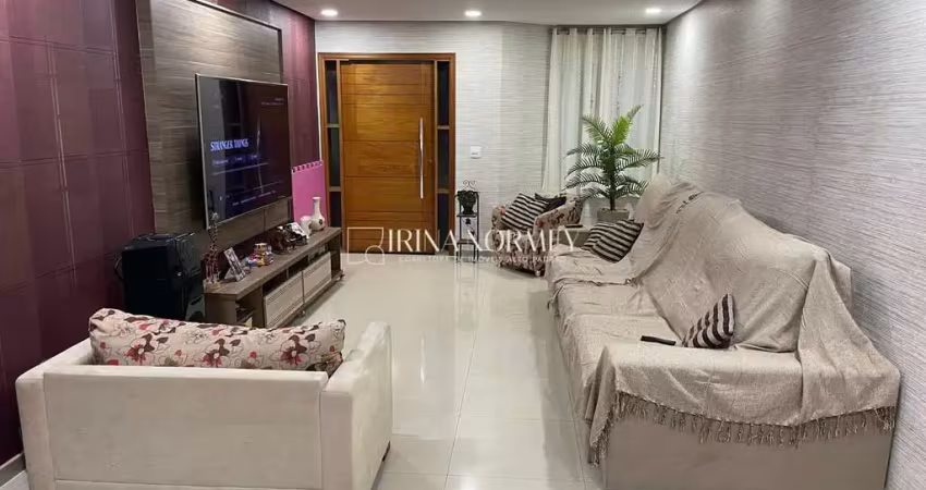 Sobrado á venda 3 dormitorios sendo 1 suite no bairro vila assunção, santo andré/sp
