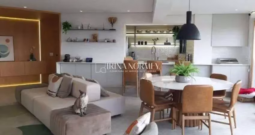 Alto jardim residencial - apartamento á venda 3 dormitorios sendo 2 suites no bairro vila guiomar, santo andré/sp