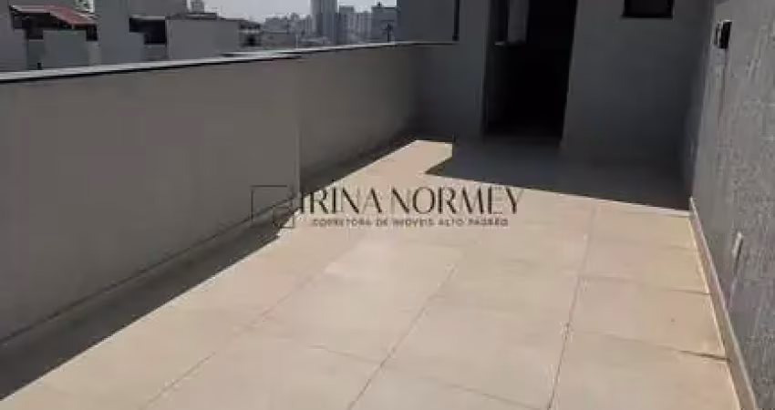 Cobertura á venda 2 dormitorios sendo 1 suite no bairro santa maria, santo andré/sp