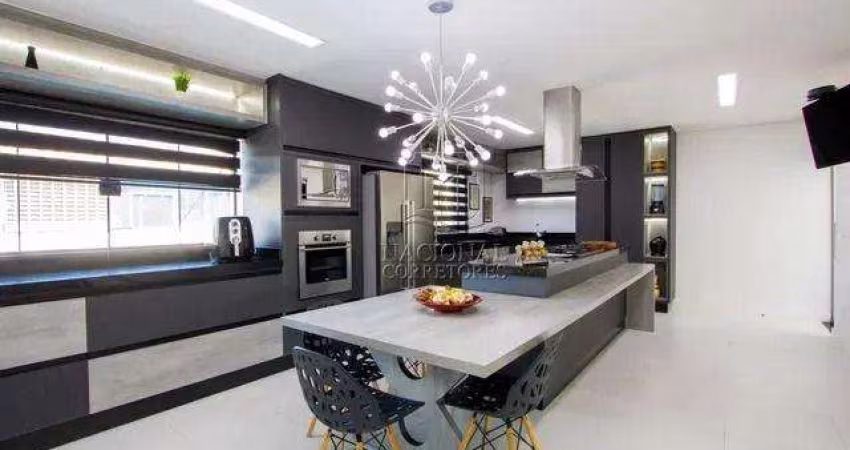 Sobrado com 3 dormitórios à venda, 386 m² - Vila Pires - Santo André/SP
