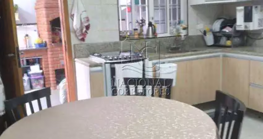 Casa com 3 dormitórios à venda, 162 m² - Vila Scarpelli - Santo André/SP