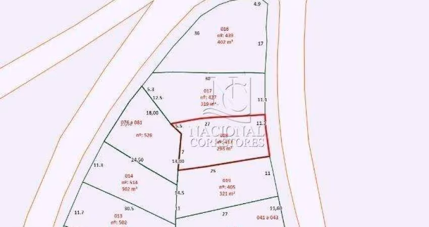 Terreno à venda, 293 m² por R$ 904.000,00 - Vila Guiomar - Santo André/SP