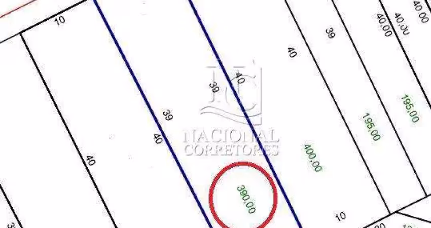 Terreno à venda, 390 m² por r$ 1.150.000,00 - vila valparaíso - santo andré/sp