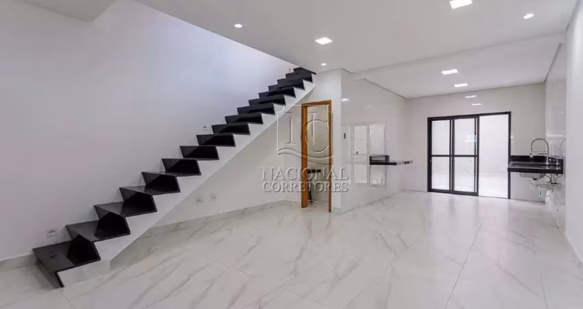 Sobrado com 3 dormitórios à venda, 156 m² - parque das nações - santo andré/sp