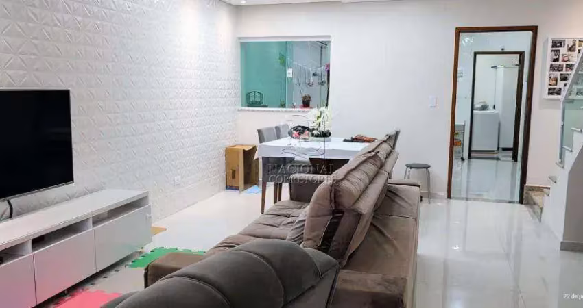 Sobrado à venda, 220 m² - vila alzira - santo andré/sp