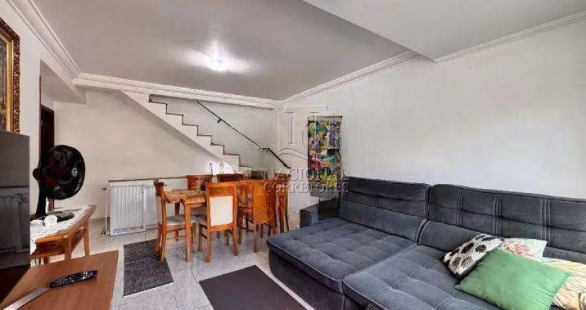 Sobrado com 4 dormitórios à venda, 90 m² por R$ 890.000,00 - Vila Alzira - Santo André/SP