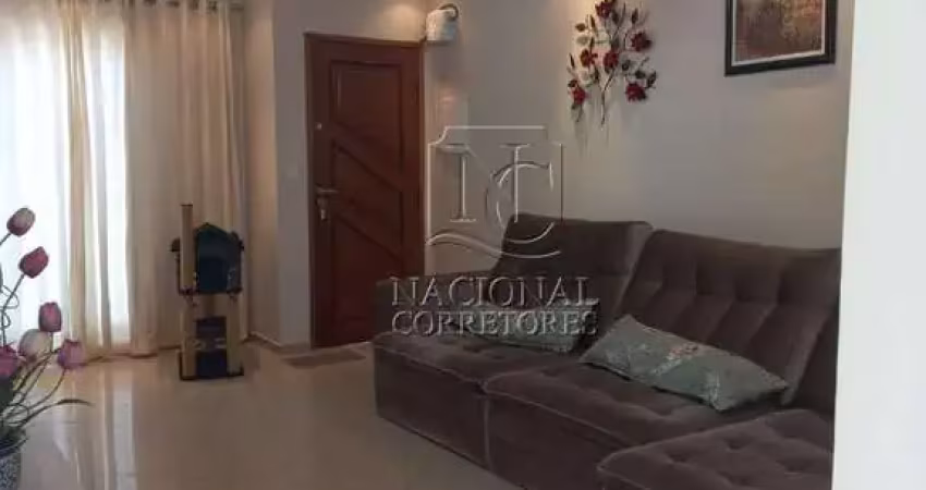 Sobrado com 3 dormitórios à venda, 219 m²- vila bela vista - santo andré/sp