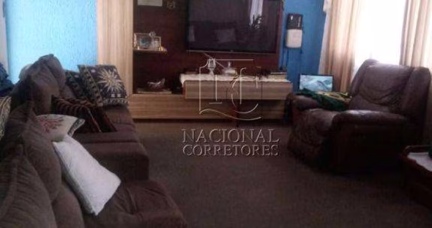 Sobrado com 3 dormitórios à venda, 182 m² - Utinga - Santo André/SP