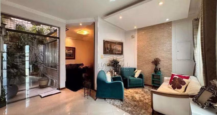 Sobrado com 3 dormitórios à venda, 148 m² - Vila Camilópolis - Santo André/SP