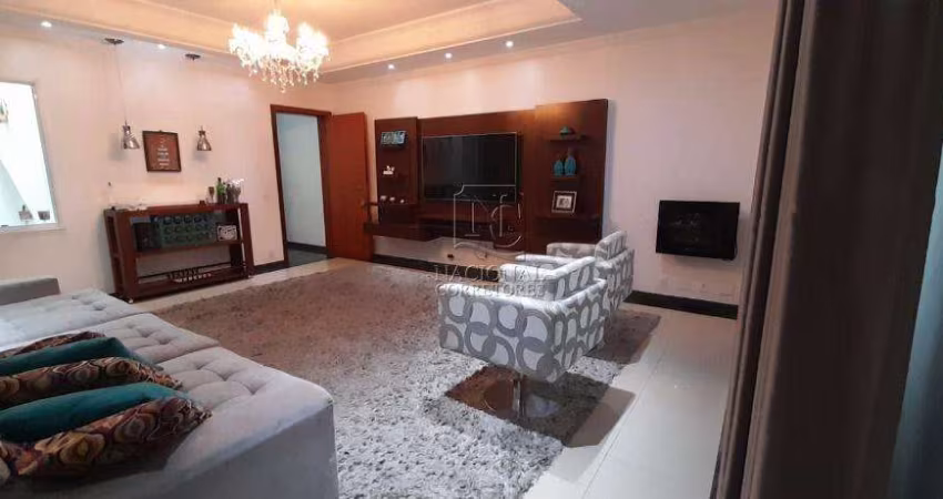 Sobrado com 4 dormitórios à venda, 200 m² - Vila Scarpelli - Santo André/SP