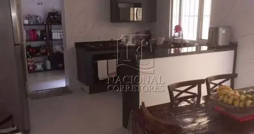 Sobrado com 3 dormitórios à venda, 220 m² por r$ 805.000,00 - vila pires - santo andré/sp