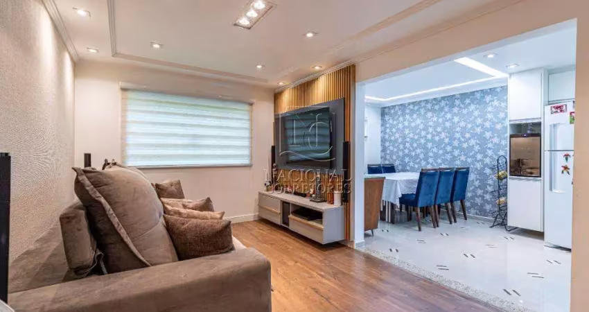 Sobrado à venda, 137 m² - jardim santo antônio - santo andré/sp