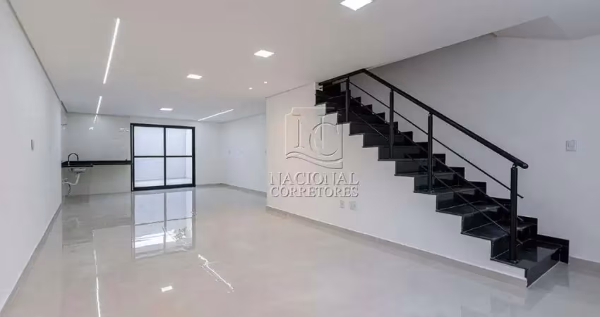 Sobrado com 3 dormitórios à venda, 138 m² - vila camilópolis - santo andré/sp