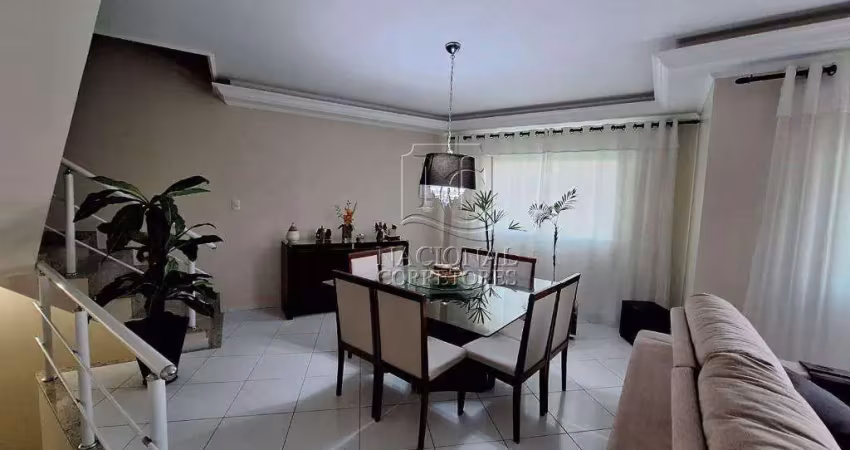 Sobrado à venda, 152 m² por r$ 890.000,00 - parque das nações - santo andré/sp