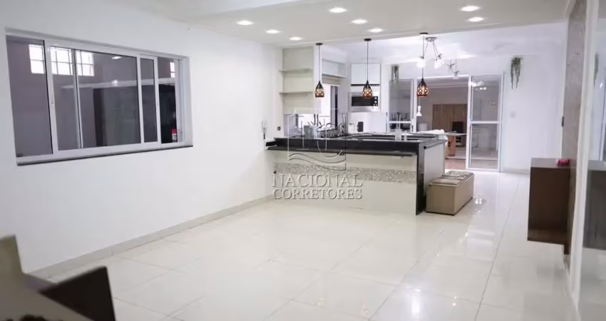 Sobrado com 3 dormitórios à venda, 258 m² por r$ 850.000,00 - vila alto de santo andré - santo andré/sp