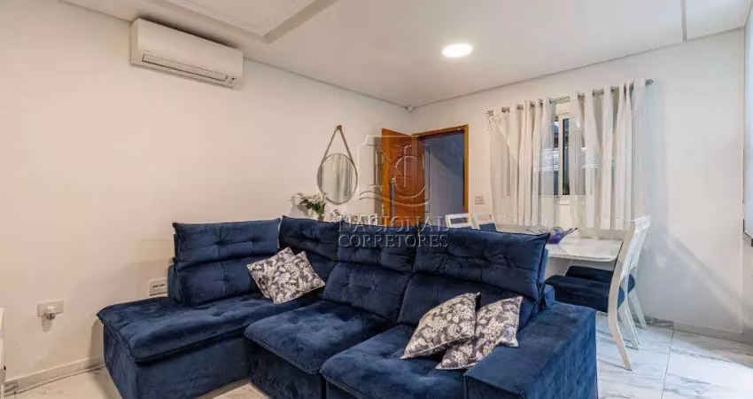 Sobrado à venda, 126 m² por r$ 800.000,00 - campestre - santo andré/sp