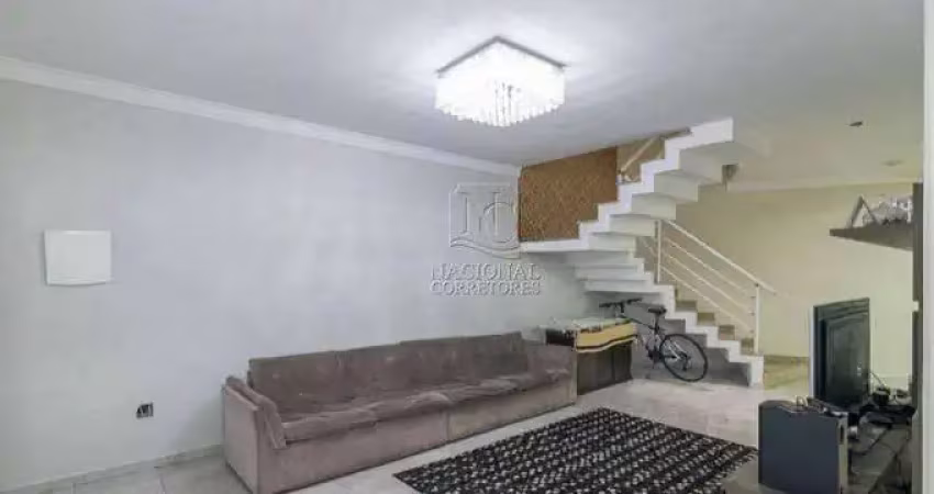 Sobrado à venda, 267 m² por r$ 800.000,00 - locação r$ 6.000,00 - vila alzira - santo andré/sp