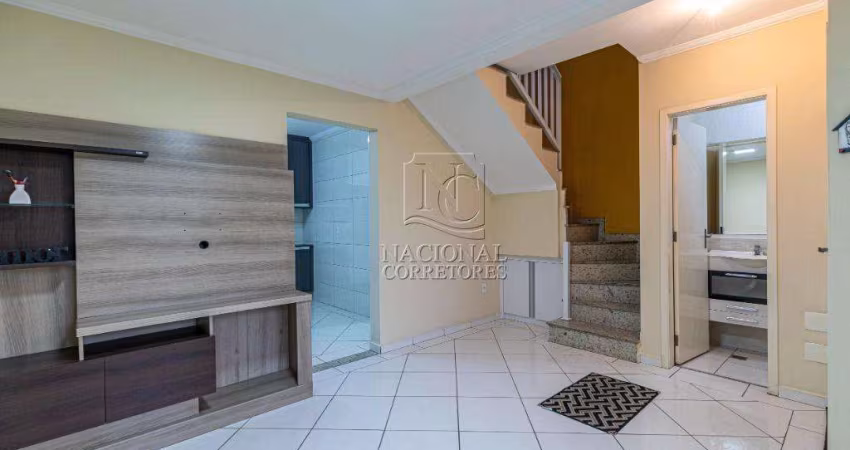 Sobrado com 3 dormitórios à venda, 77 m² - Vila Curuçá - Santo André/SP