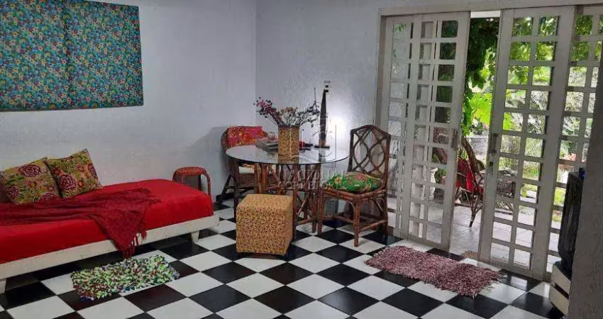 Sobrado com 3 dormitórios à venda, 400 m² por r$ 2.500.000,00 - campestre - santo andré/sp
