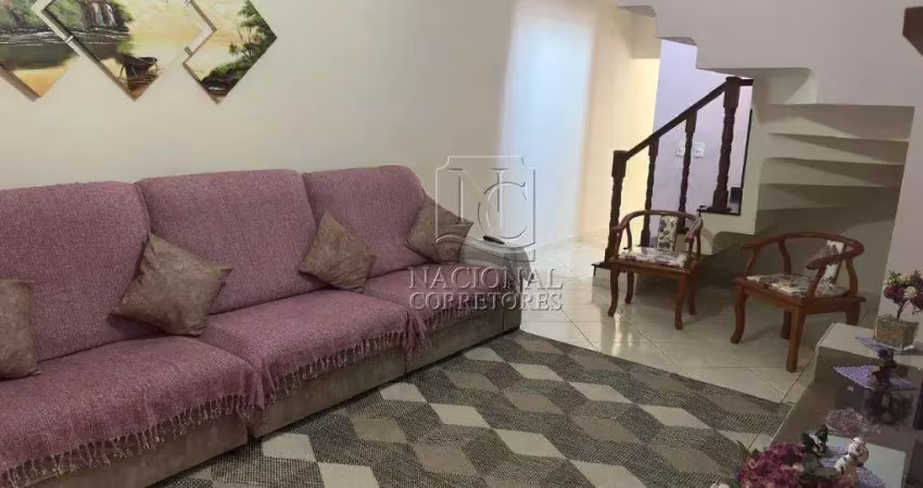 Sobrado com 3 dormitórios à venda, 175 m² por r$ 790.000,00 - parque novo oratório - santo andré/sp