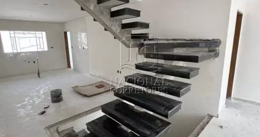 Sobrado à venda, 165 m² por r$ 990.000,00 - parque das nações - santo andré/sp