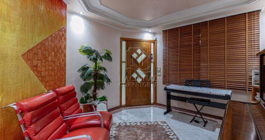 Sobrado com 3 dormitórios à venda, 195 m² - Vila Camilópolis - Santo André/SP