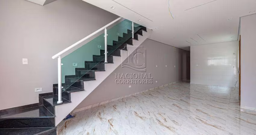 Sobrado com 3 dormitórios à venda, 90 m² por R$ 750.000,00 - Vila Tibiriçá - Santo André/SP