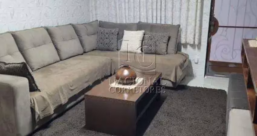 Sobrado com 3 dormitórios à venda, 112 m² por r$ 550.000,00 - jardim utinga - santo andré/sp