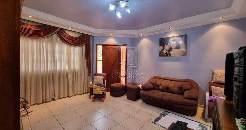 Sobrado com 3 dormitórios à venda, 125 m²- Vila São Pedro - Santo André/SP