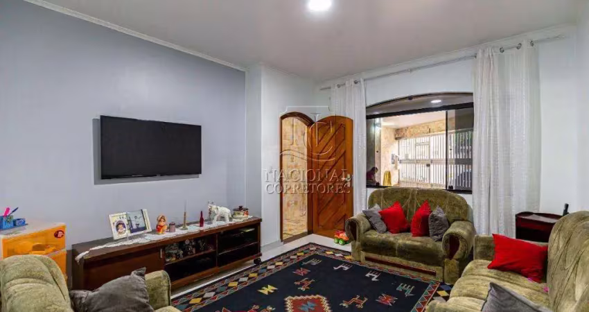 Sobrado à venda, 193 m² por r$ 600.000,00 - jardim itapoan - santo andré/sp