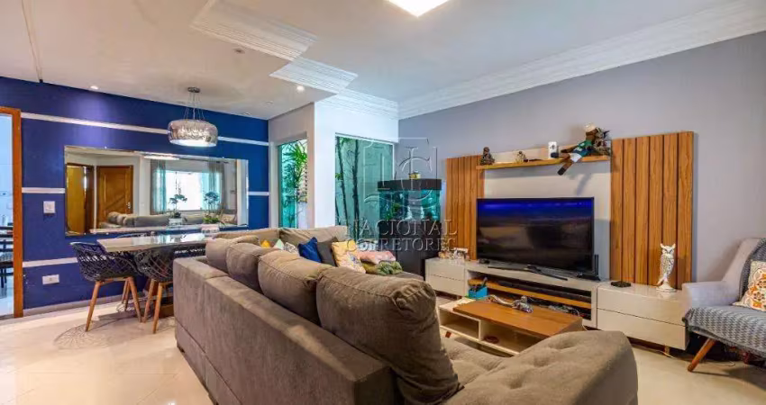 Sobrado com 3 dormitórios à venda, 220 m² por r$ 830.000,00 - jardim paraíso - santo andré/sp